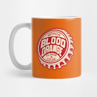 Vintage Generic Blood Orange Soda Bottlecap Mug